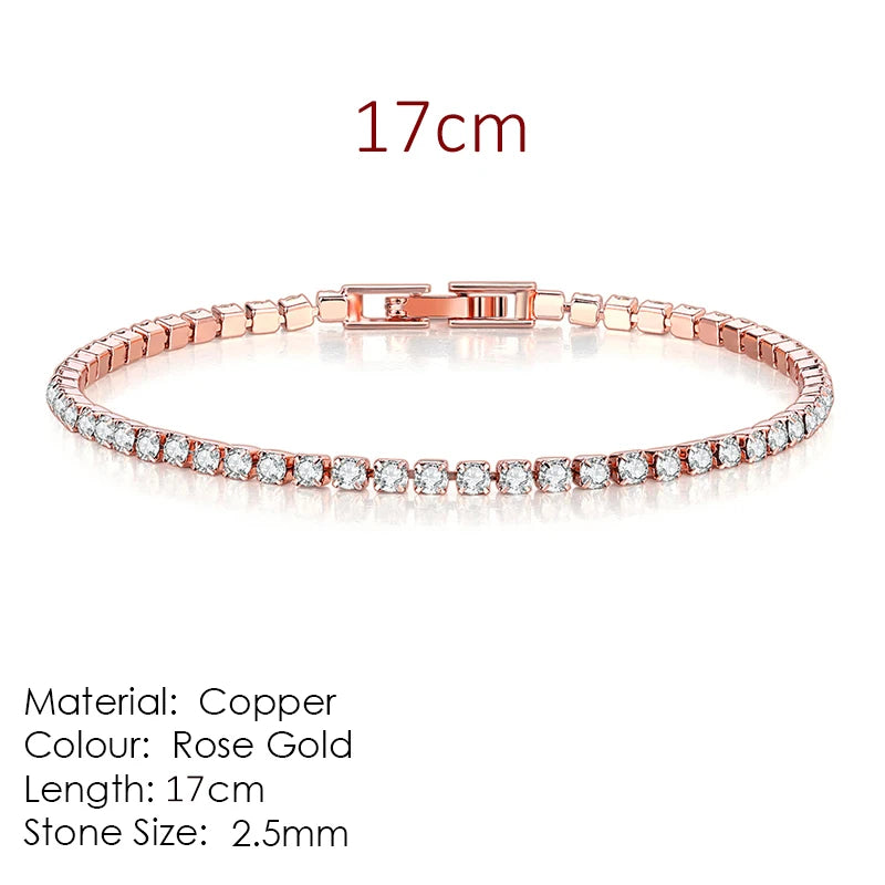 Celeste Crystal Line Bracelet