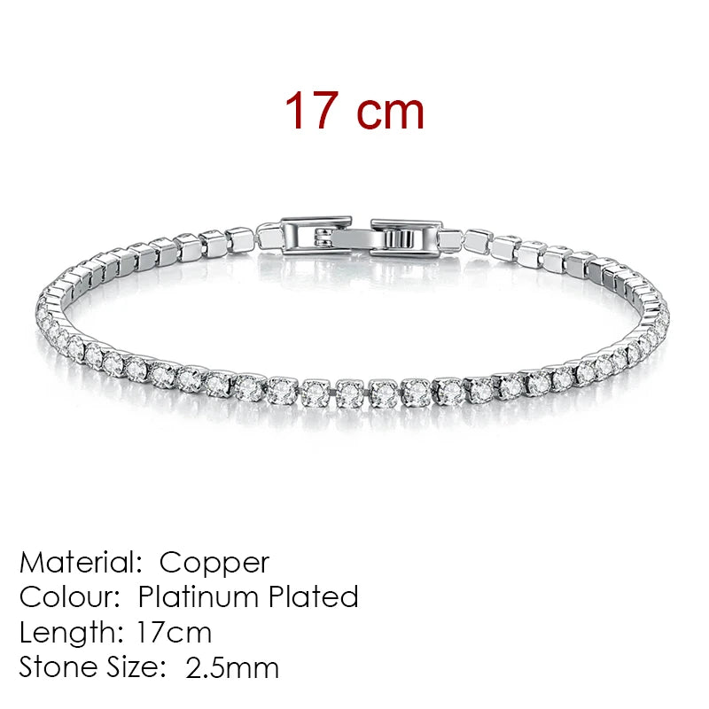 Celeste Crystal Line Bracelet