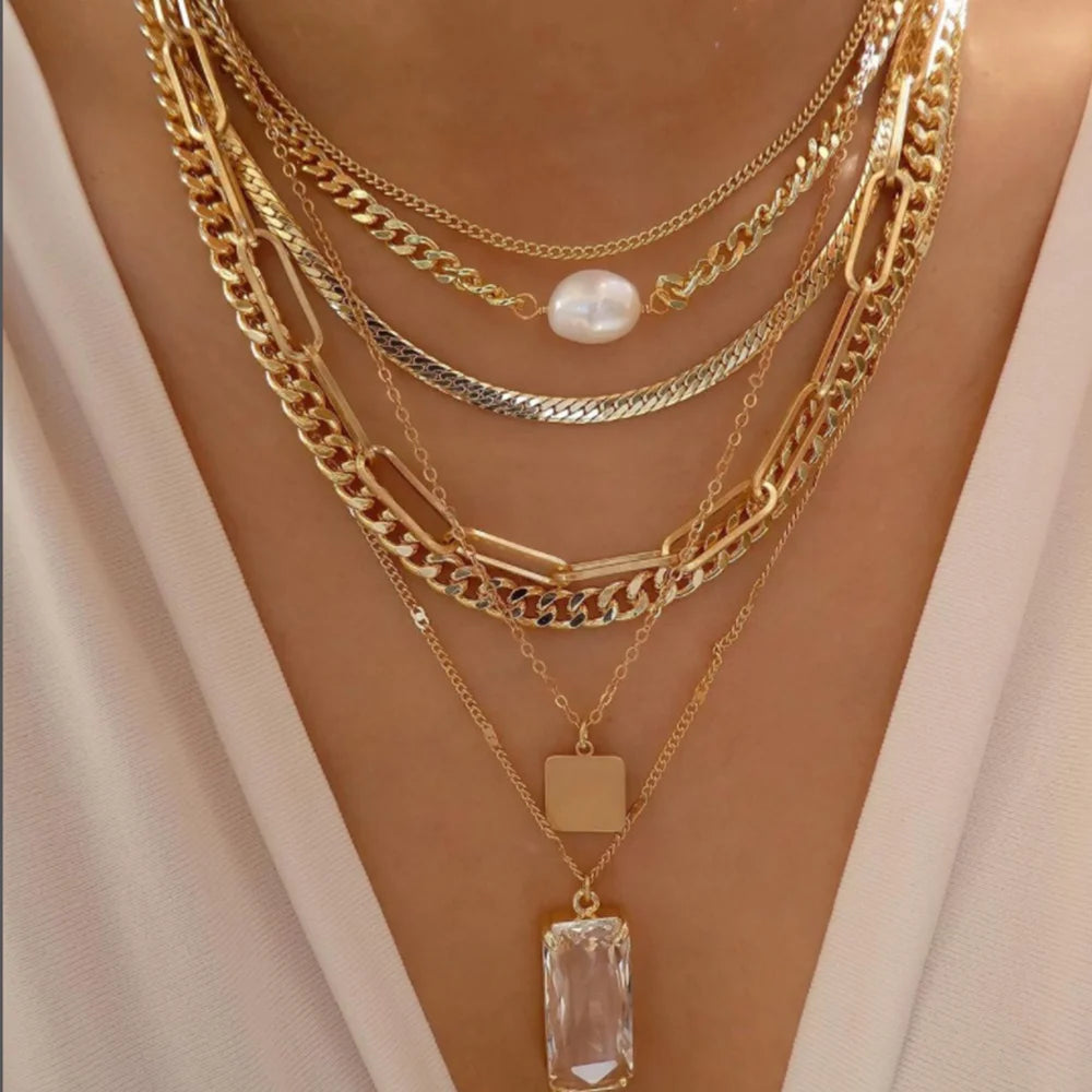 Desert Glow Crystal Necklace
