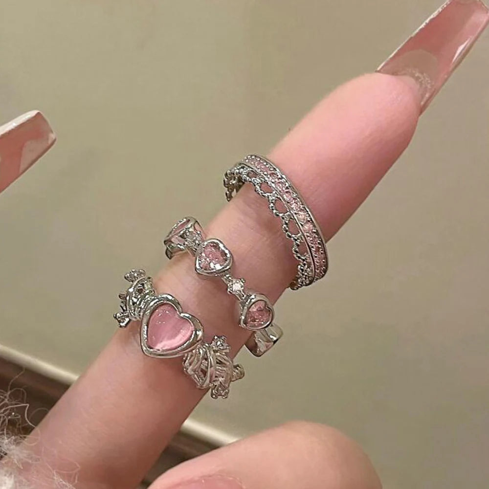 Fairy Tiara Ring Set