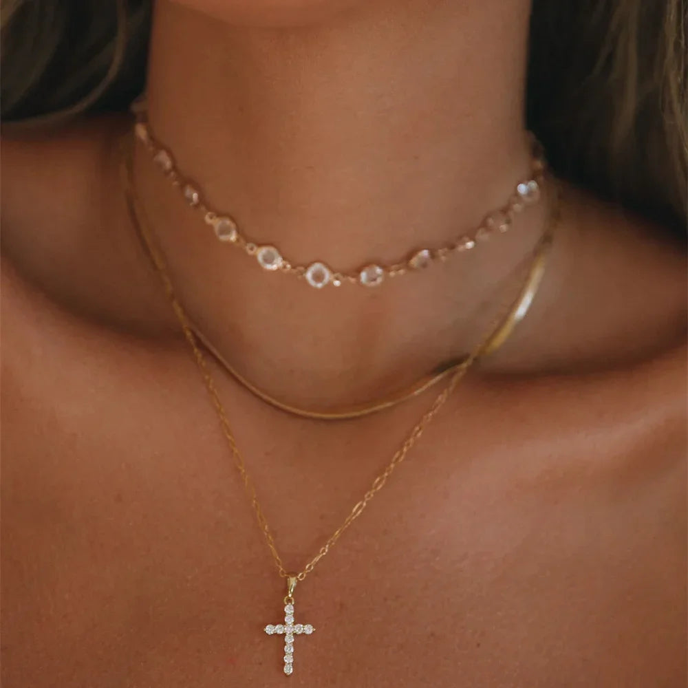 Vintage Gold Coin Chain