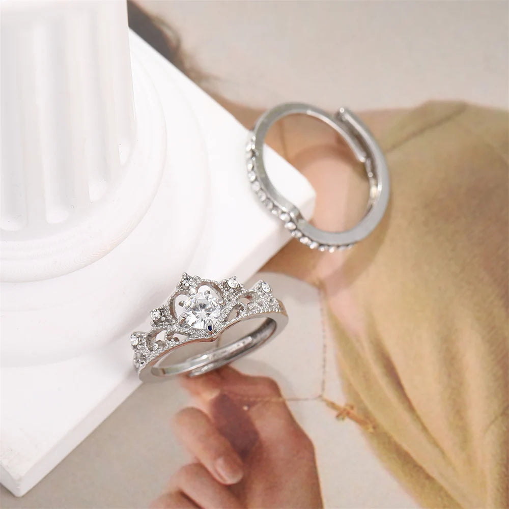 Fairy Tiara Ring Set