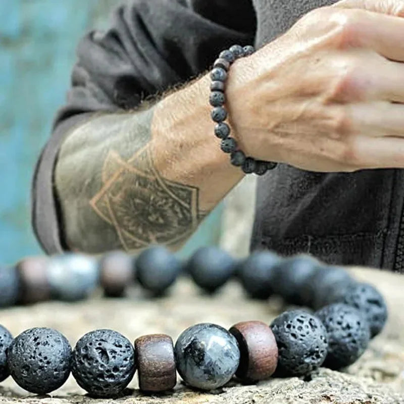 Stone & Wood Power Bracelet