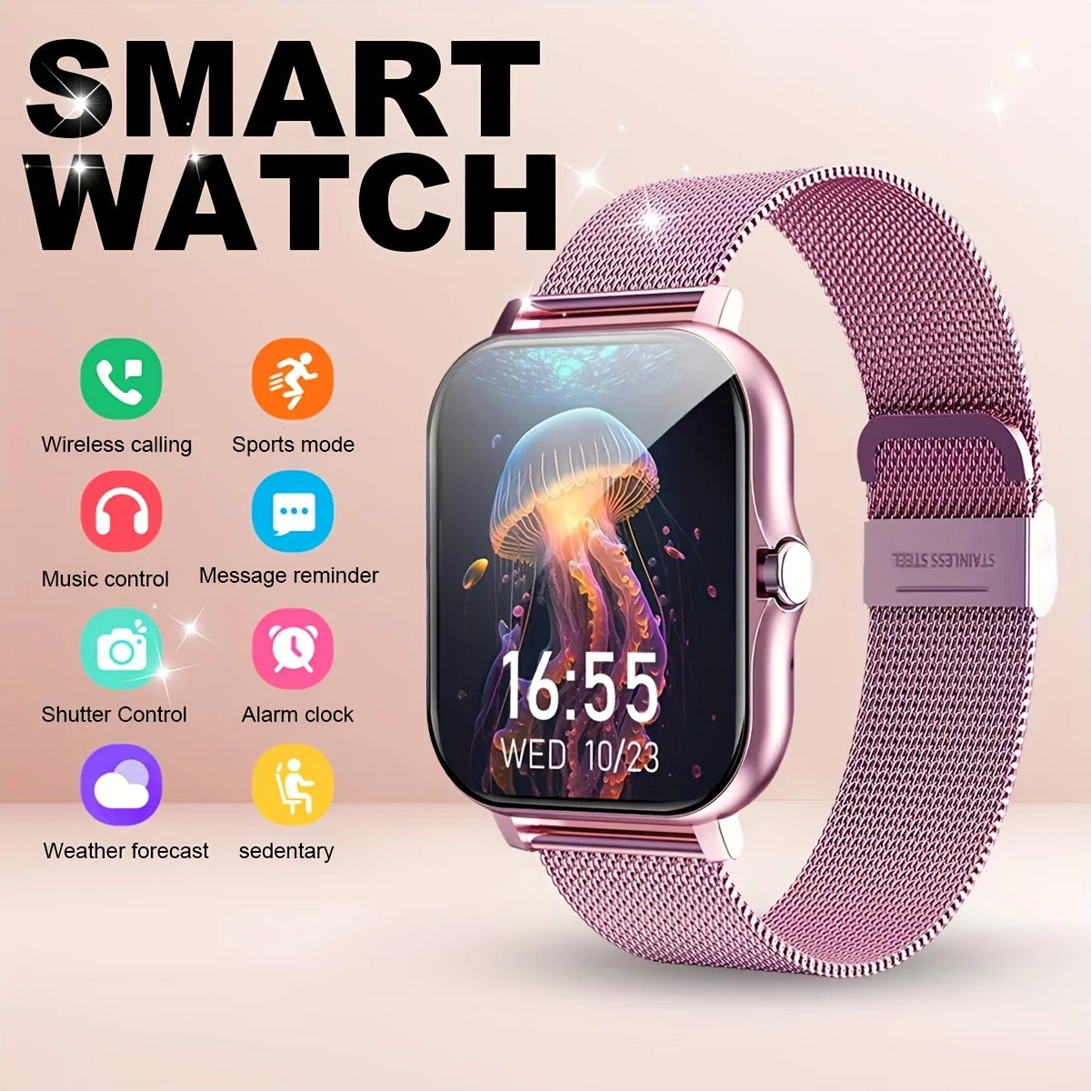 UrbanPulse Smart Watch For Men and Women