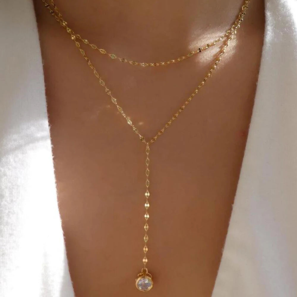 Desert Glow Crystal Necklace