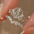 Fairy Tiara Ring Set